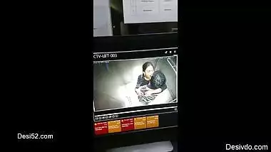 Desi lover romance in lift