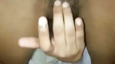 Horny wife fingering wet pussy