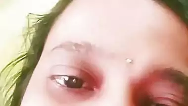 Busty aunty stripping nighty and nude show