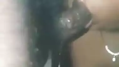 Desi cuckold wife blowjob sex MMS