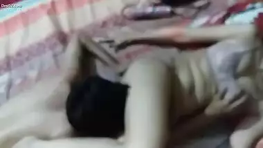 Horny wife enjoying with young guy