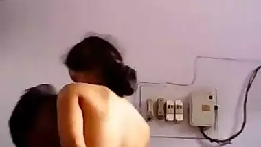 Naked Indian Bhabhi Enjoying Devar Sucking Her Assets