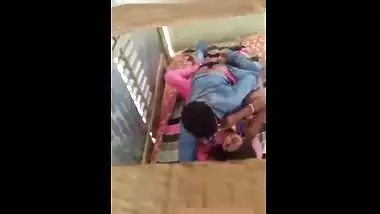 Desimms of a young couple having sex caught by a