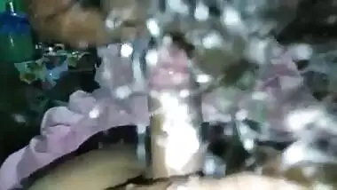 Indian girl rubs her boobies against a small cock in first-person porn