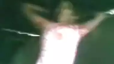 Indian porn girl caught nude with oldman on cam.