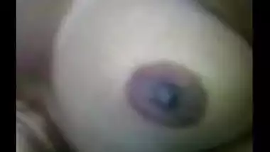 Bengali busty aunty pleasuring lover with blowjob