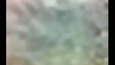 Hidden livecam mms scandal of college pair in baths