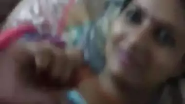 Amazing sexy face Bhabhi fucked on cam