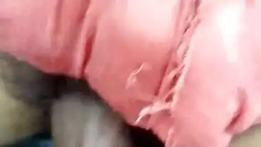 Desi young pussy eats big dick outdoors