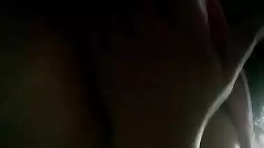 Indian diva lies on back and brings her XXX dark nipples to light